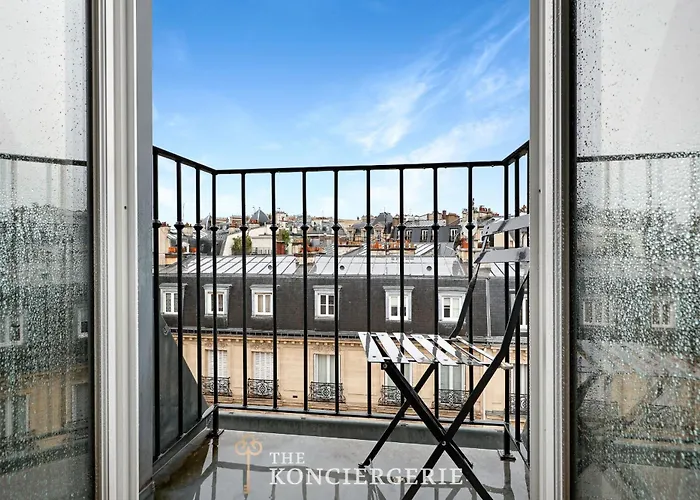 Appartement Luxe Sous Les Toits De Avec Vue Tour Eiffel Parijs